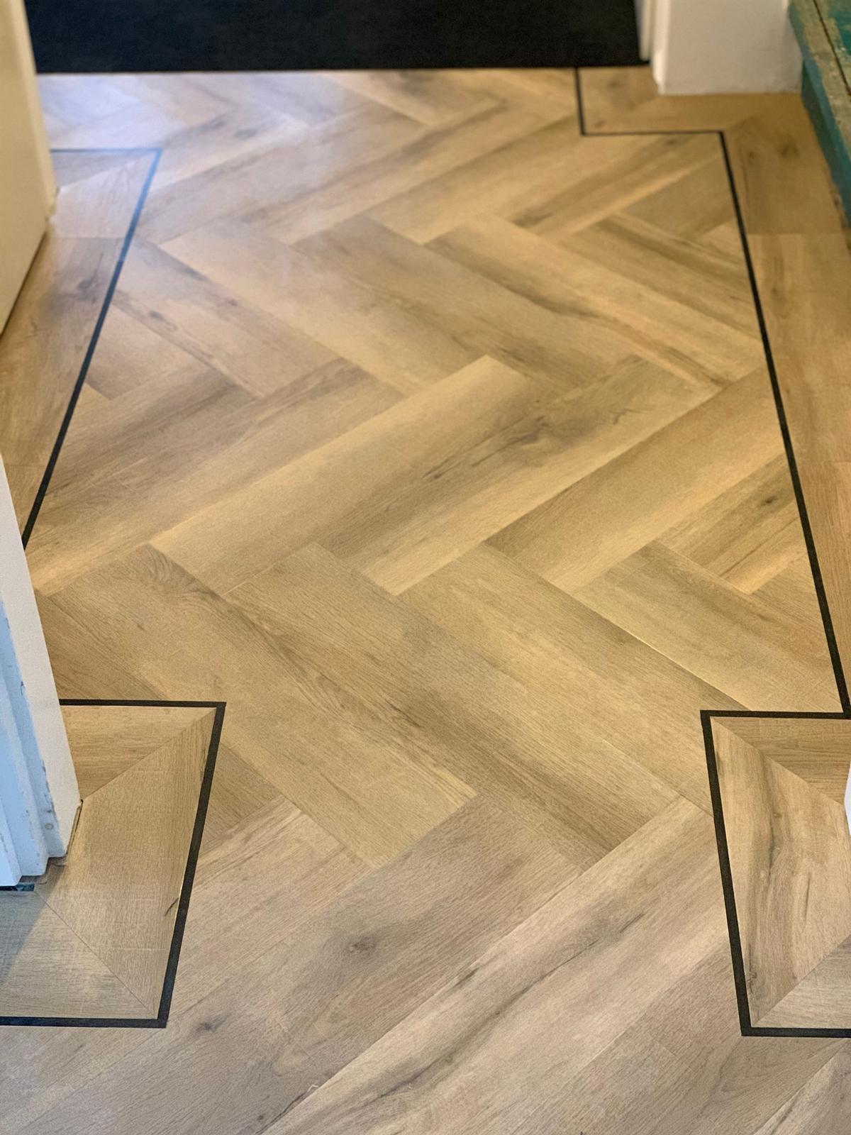 pvc visgraat met band